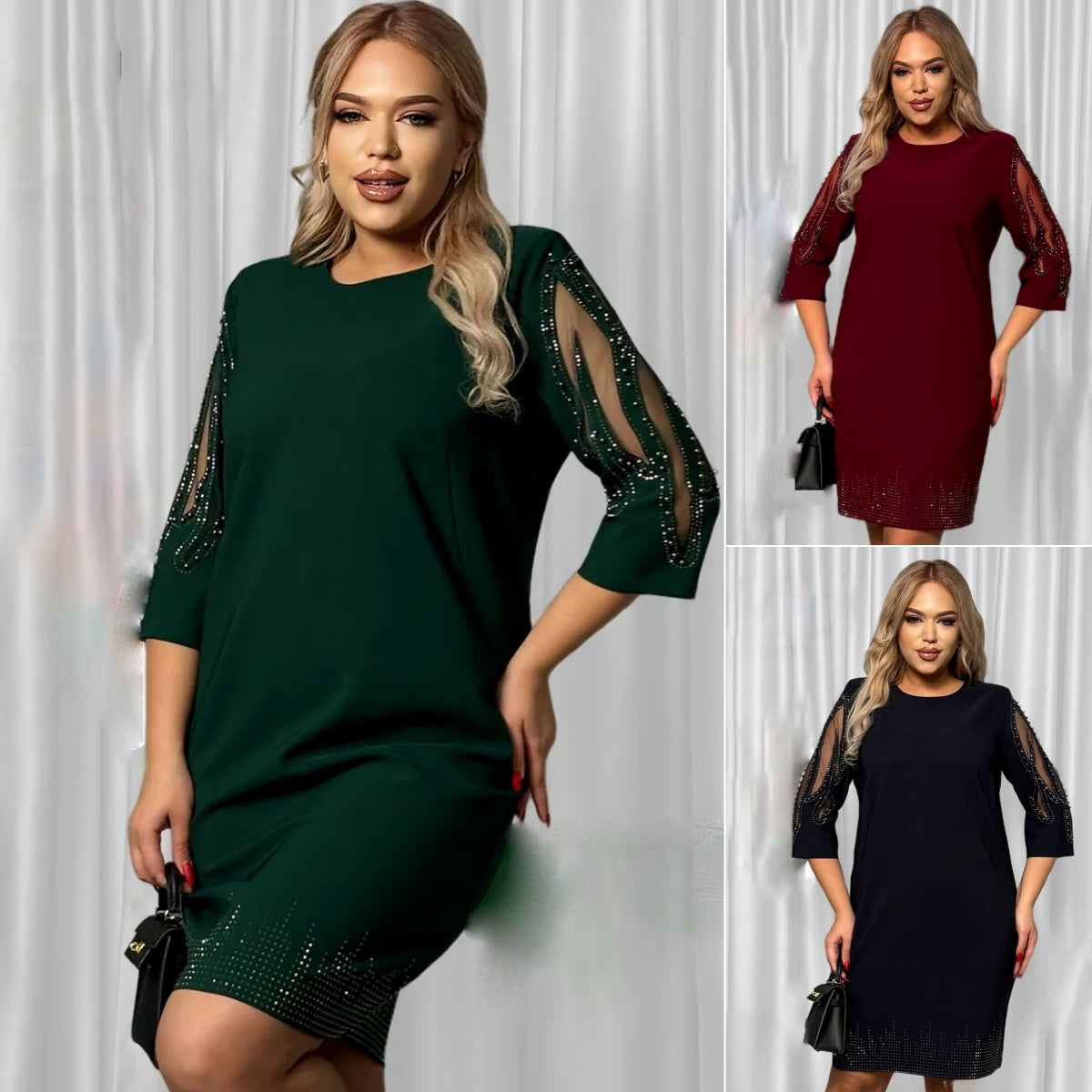 【S-5XL】Нова модерна и елегантна рокля