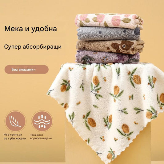 🧼【30 см × 30 см】💢✨ Коралови фланелени кърпи за съдове за домашна употреба