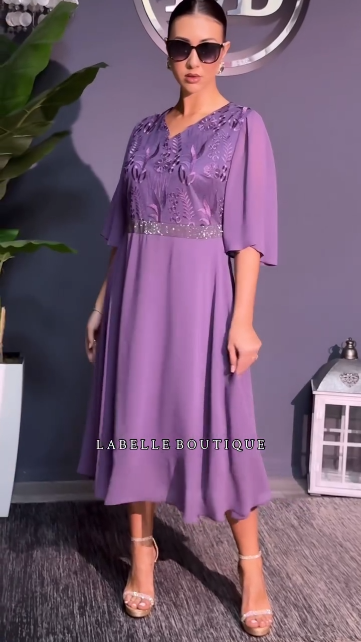 💥【S-5XL】Нова модна и елегантна рокля, класически дизайн, удобна и стилна
