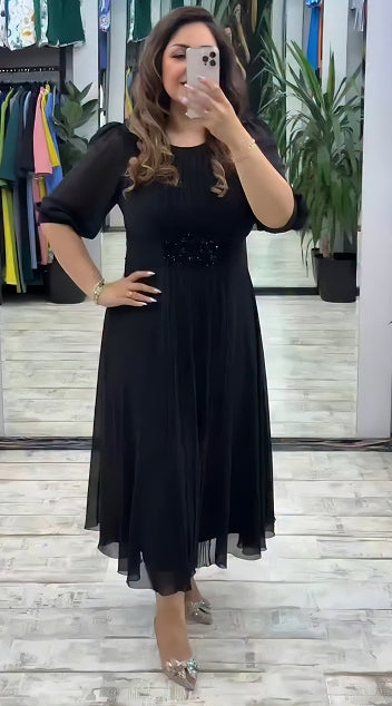 💥👗【S-5XL】Нова модна рокля, класически дизайн, елегантна и семпла