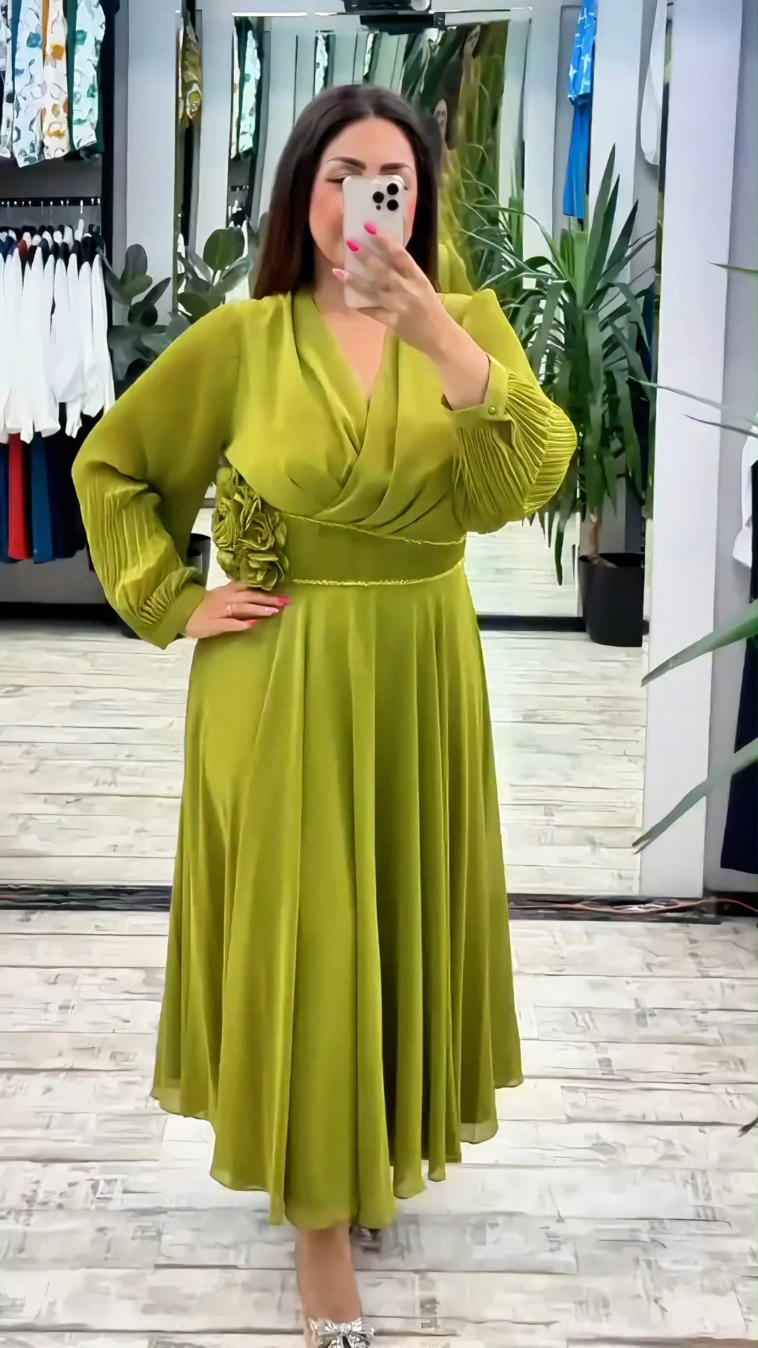🌈👗【Гореща разпродажба】【S-5XL】Нова модна елегантна рокля, моден дизайн, елегантна и семпла