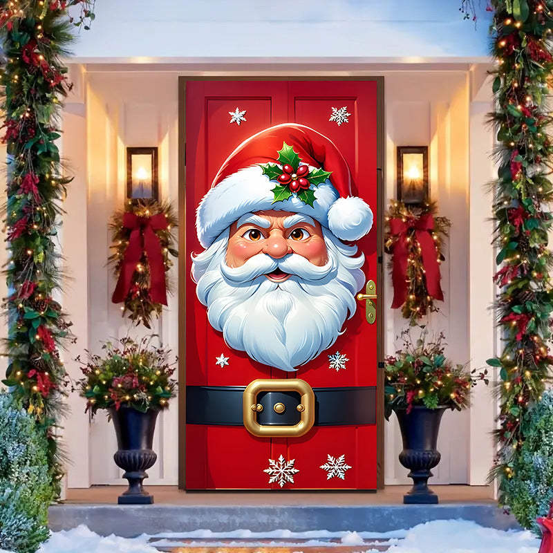 🎄Ранна коледна разпродажба: 50% отстъпка 🎅Коледни украси за врати🎅