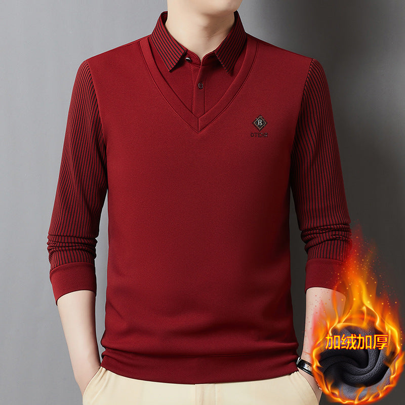 【30%OFF】🔥🔥(M-4XL) Мъжки термо топ от кашмирен клас всичко в едно