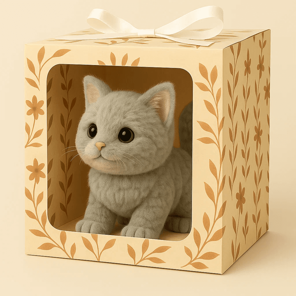 🟣🎁🐱🔥Гореща разпродажба🔥Моите реалистични играчки за котки: 🐾Те носят безкрайна радост и топлина.
