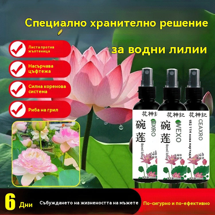 🌷【3 бутилки】 Разтвор за растителни торове, специален разтвор за водни лилии