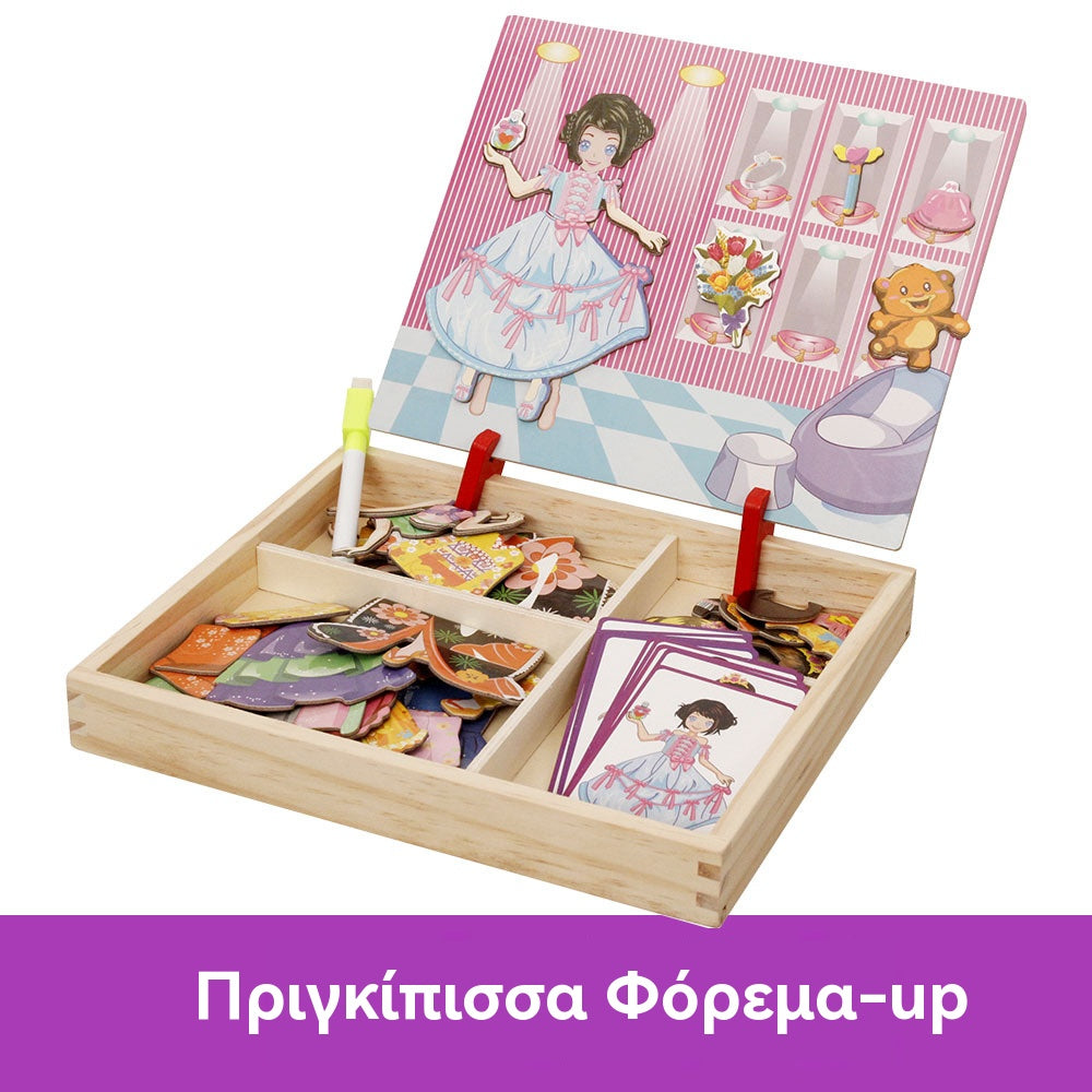 🧒🧩🎁Купете 1, вземете 1 безплатно🔥Образователни магнитни играчки-пъзели, дървени играчки-пъзели