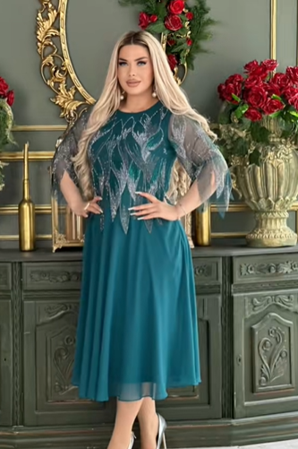 【S-5XL】🌸👗Нова елегантна рокля 2025