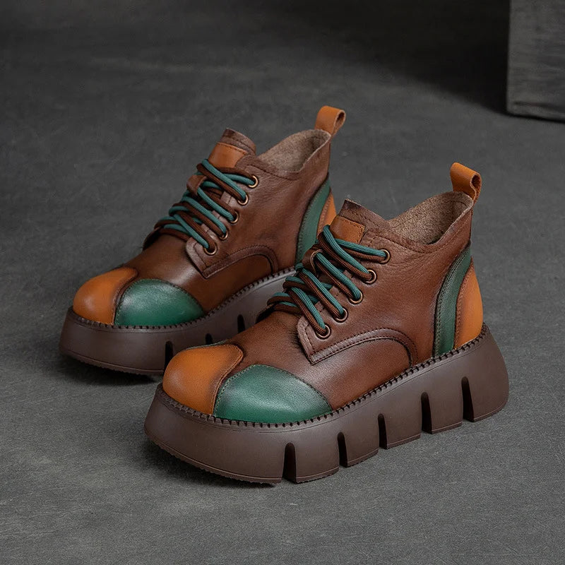 【30% OFF】【35-40】Нови есенни и зимни ретро мартинки през 2025 г. в съвпадащи цветове