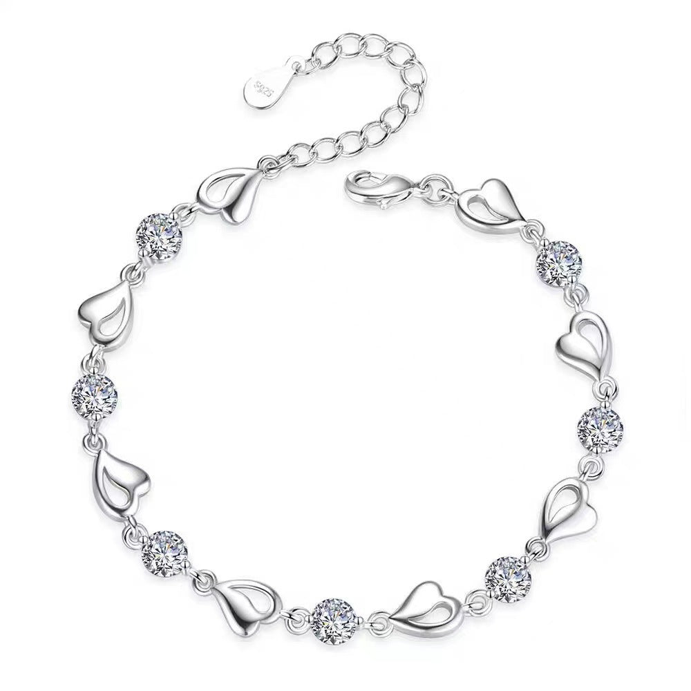 ✨✨【Купете 1, вземете 1 безплатно】💎Гривна "Сърцето на океана" от сребро 925