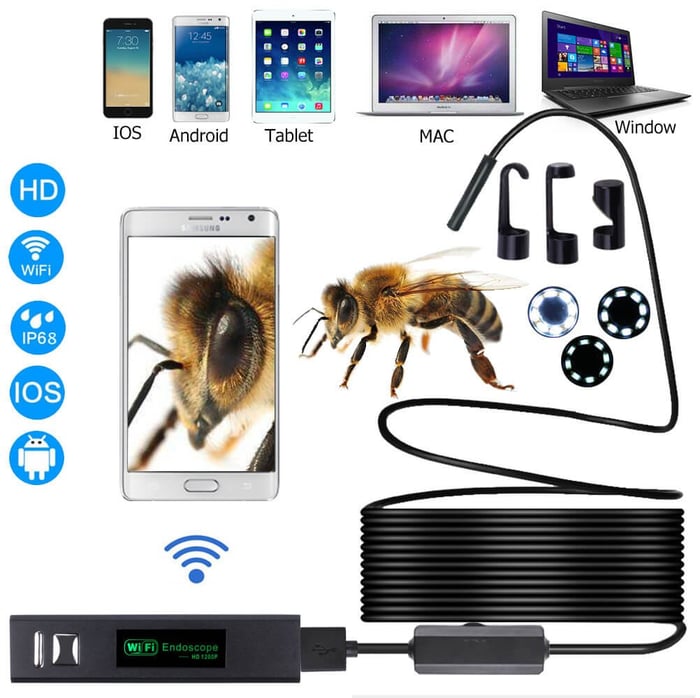 【🔥USB/Type-C/Android】7 мм ендоскопска камера