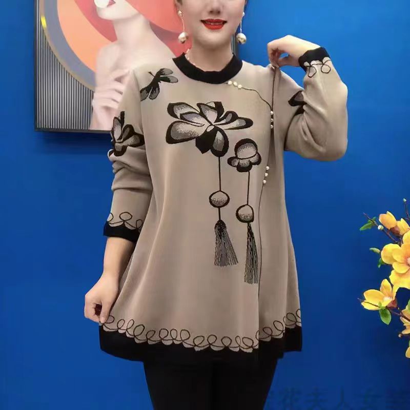 🍁🍂【M-5XL】2025 Nowe, modne, jesienno-zimowe bluzki z dzianiny