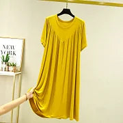 🔥💖【S-4XL】【40-180 кг】Безпроблемна, мека и удобна пижама с къс ръкав