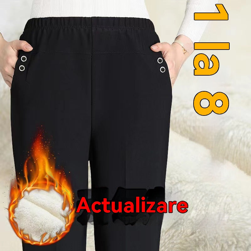 👍👖 Прави панталони с големи размери, свободни, ежедневни, слим кройки【45-87,5 кг】