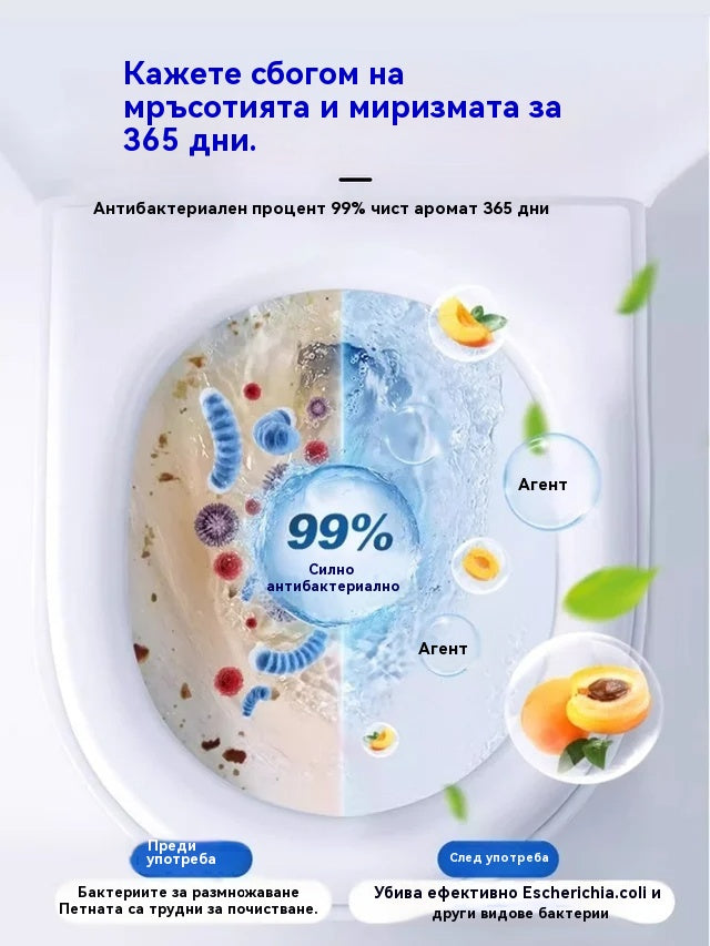 🌟【Пакет от 144 броя】【Купете 3, вземете 3 безплатно】Мощна почистваща пяна за тоалетна чиния