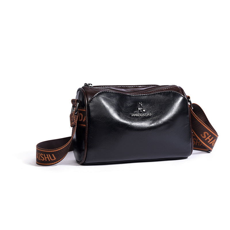 🔥👜【Гореща разпродажба】👜Дамска чанта от мека кожа с голям капацитет, чанта за през рамо