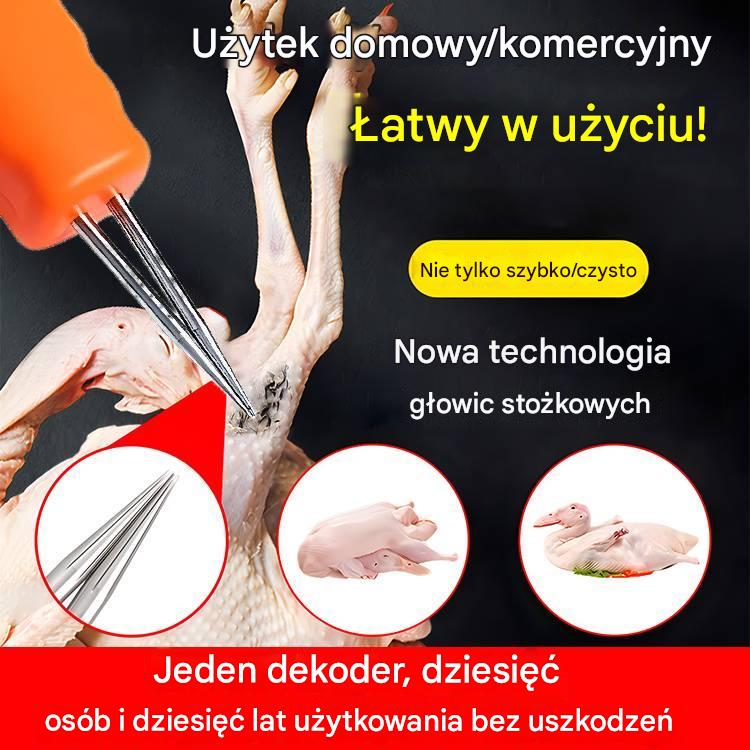 🦆🐓Urządzenie elektryczne do szybkiego usuwania sierści u drobiu