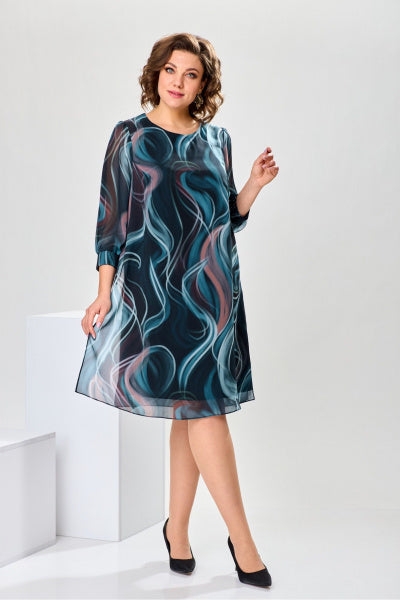 🍁【S~5XL】💖Висококачествена елегантна рокля