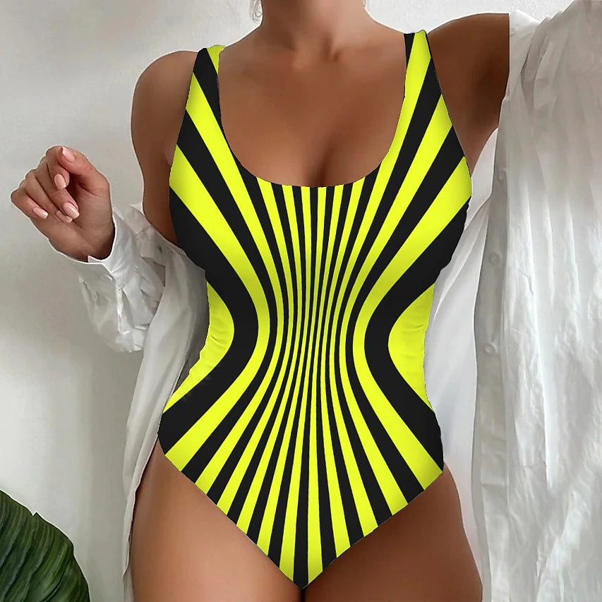 🔥👙【S~8XL】Модерен бързосъхнещ бански от една част, незаменим за плажа и морето през лятото 2025