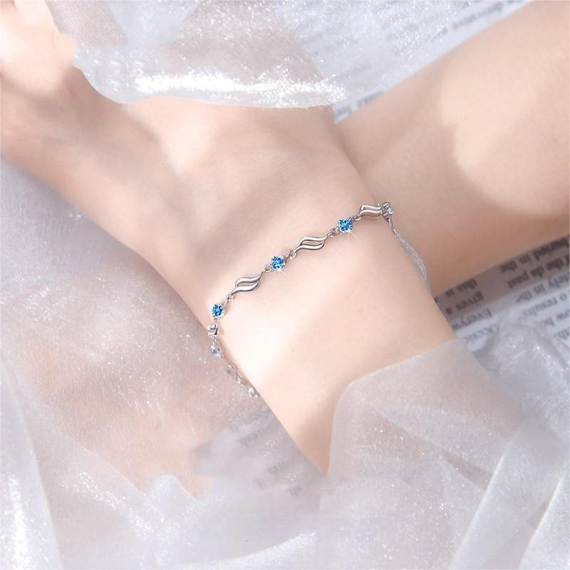 ✨✨【Купете 1, вземете 1 безплатно】💎Гривна "Сърцето на океана" от сребро 925