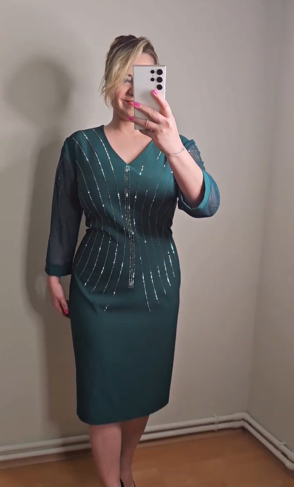 【S-5XL】Нова модна и елегантна рокля