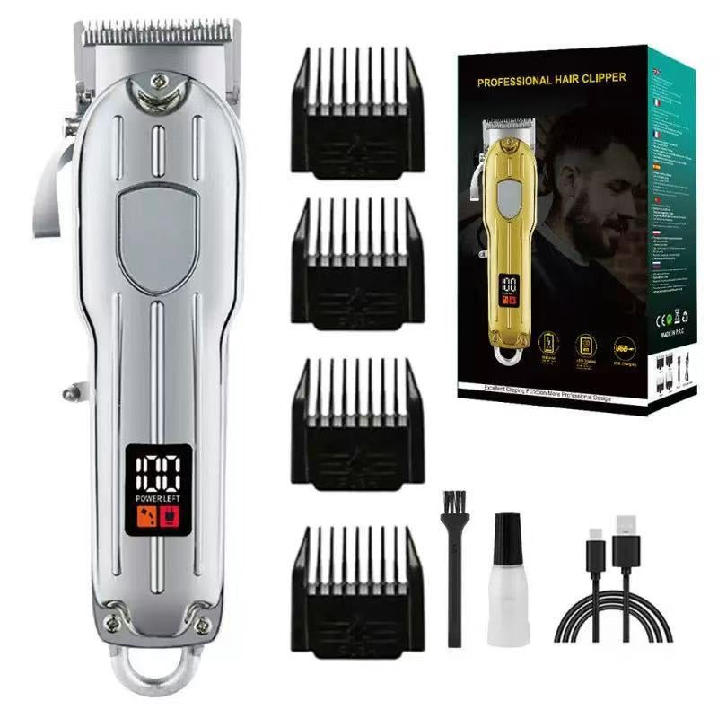 💇♂️🐕🦺✂️Купете 1, вземете 1 безплатно🔥Нова електрическа машинка за подстригване с интелигентен LCD цифров дисплей, електрическа машинка за подстригване за домакински нужди, мощна машинка за подстригване на домашни любимци