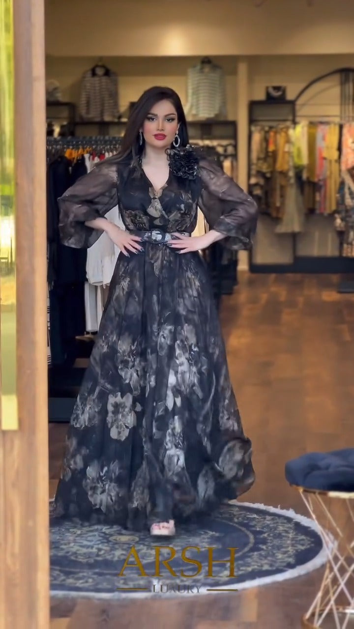 💕【S-5XL】Рокля с висока талия и щампа 2025