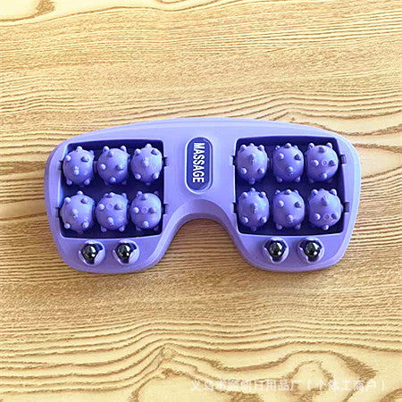 【Гореща разпродажба】🔥Нов продукт💜Преносим масажор за крака с два ролерa💜