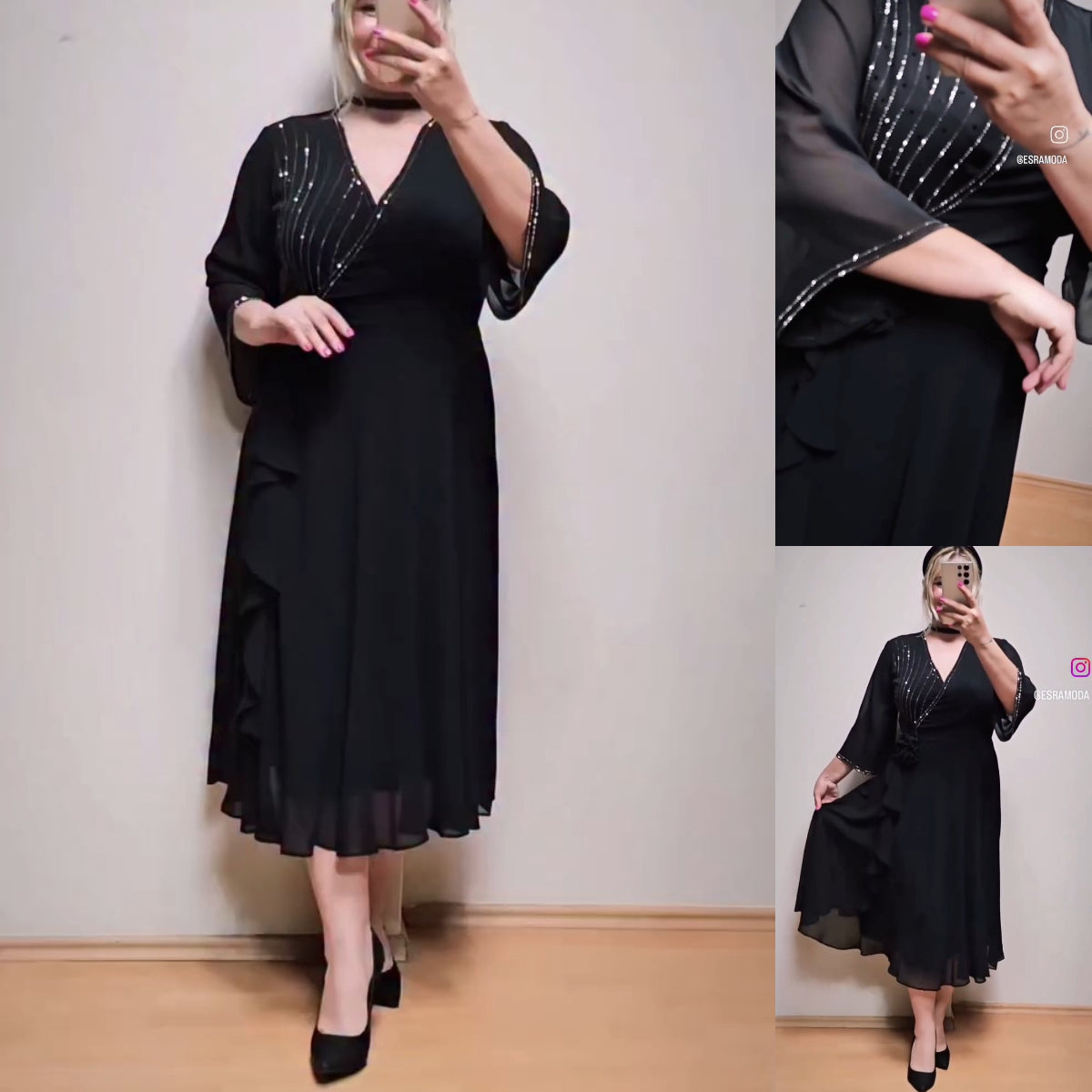 💥50% отстъпка💥💕【S-5XL】Висококачествена, удобна и модерна рокля