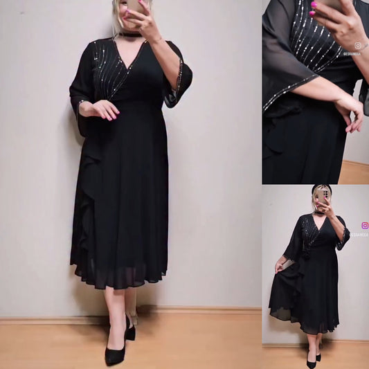 💥50% отстъпка💥💕【S-5XL】Висококачествена, удобна и модерна рокля