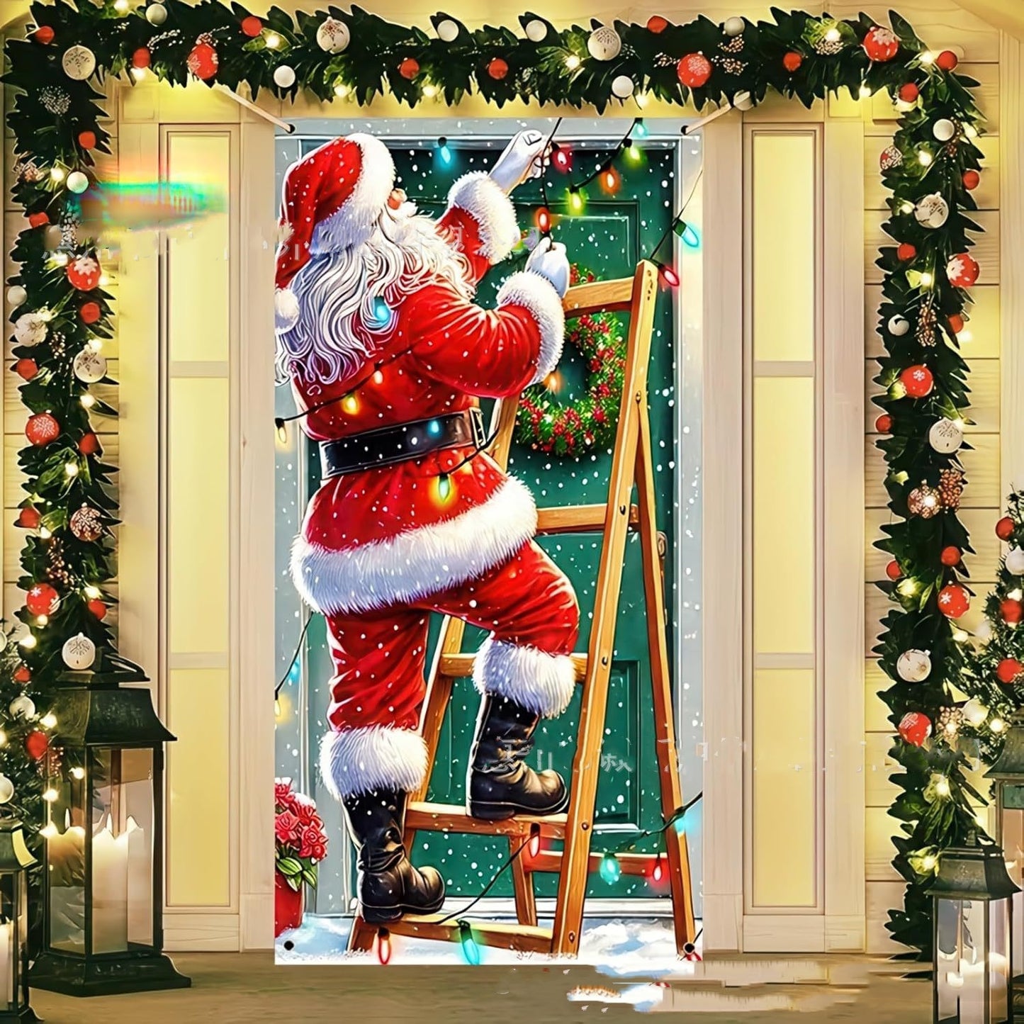 【Купете 1, вземете 1 безплатно】🎄Ранна коледна разпродажба: 50% отстъпка 🎅Коледни украси за врати🎅