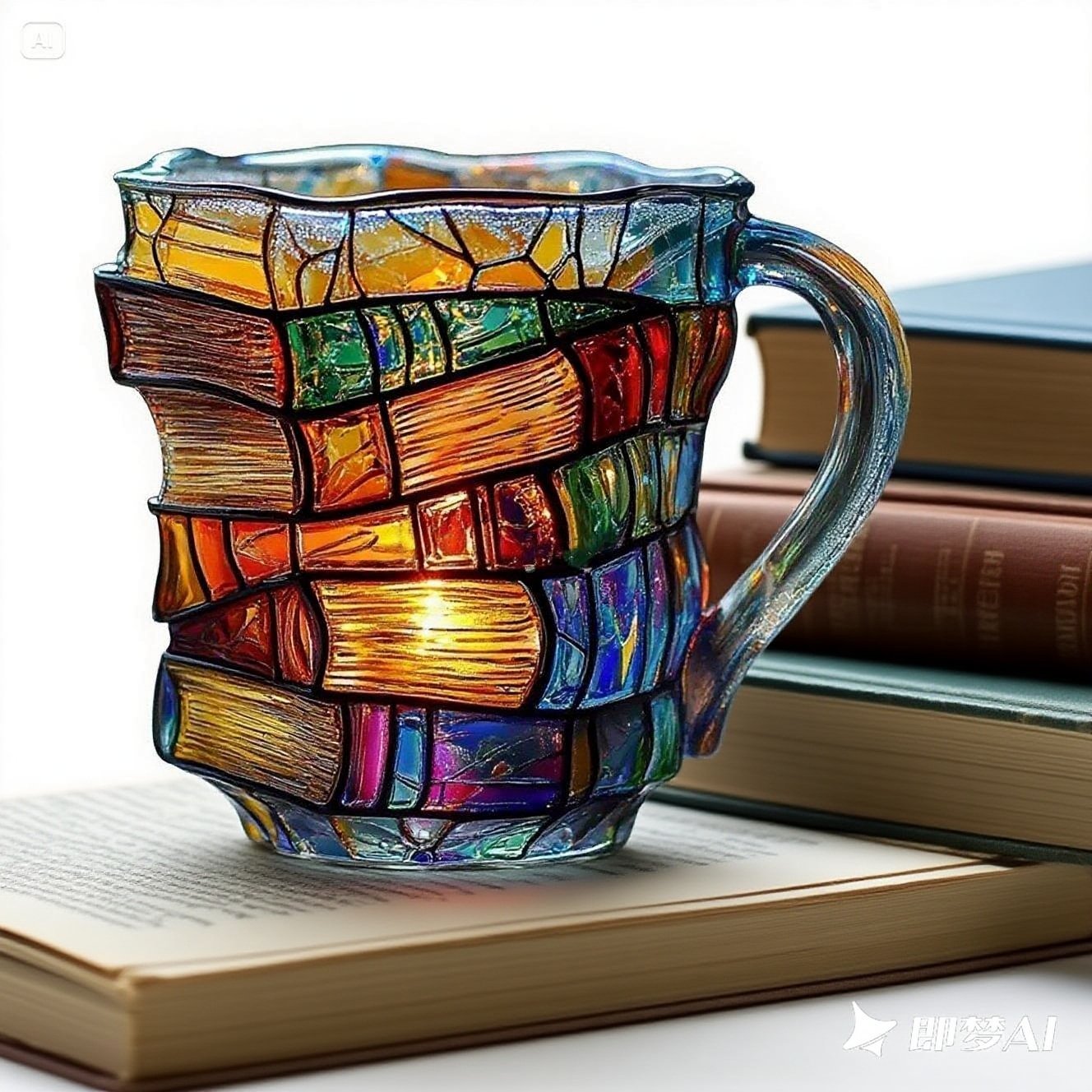 【Гореща разпродажба】📚Чаша за кафе във формата на книга с 3D картина
