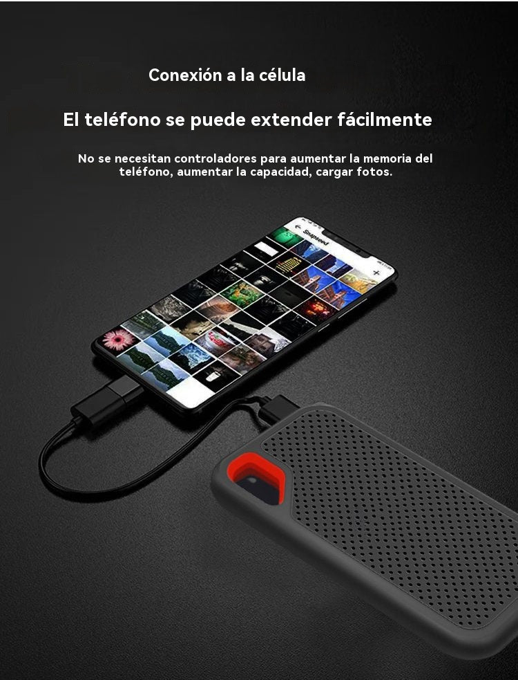 🔥🔥【Последен ден – 50% отстъпка】【32TB】Високоскоростен мобилен твърд диск · Голям капацитет · Бърз пренос на данни