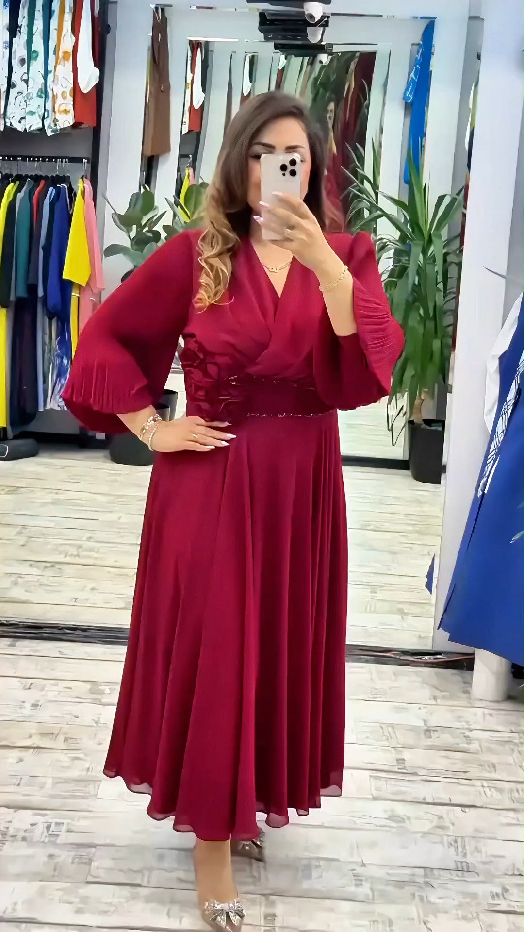 🌈👗【Гореща разпродажба】【S-5XL】Нова модна елегантна рокля, моден дизайн, елегантна и семпла