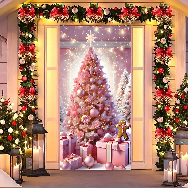 🎄Ранна коледна разпродажба: 50% отстъпка 🎅Коледни украси за врати🎅