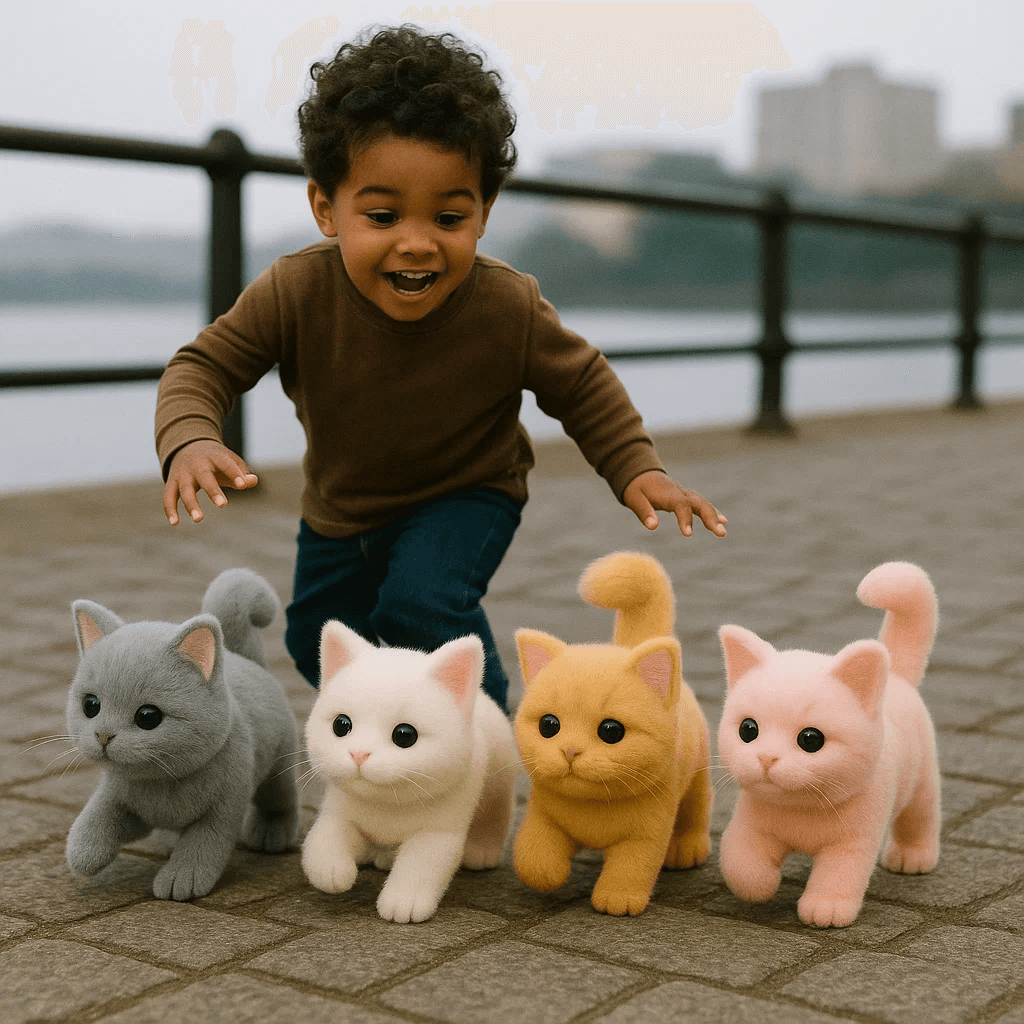 🟣🎁🐱🔥Гореща разпродажба🔥Моите реалистични играчки за котки: 🐾Те носят безкрайна радост и топлина.