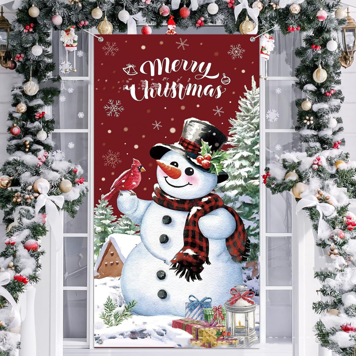 【Купете 1, вземете 1 безплатно】🎄Ранна коледна разпродажба: 50% отстъпка 🎅Коледни украси за врати🎅