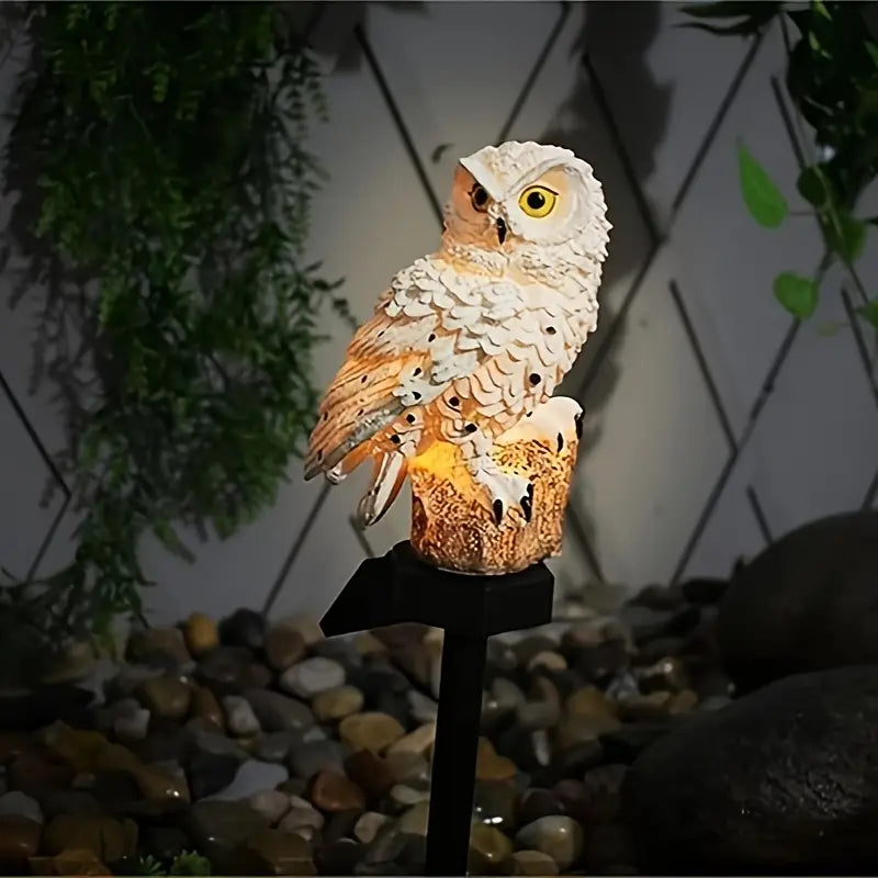 【Купете 1, вземете 1 безплатно】🦉 Декоративна слънчева лампа „Сова“ – Топла светлина за вашата градина
