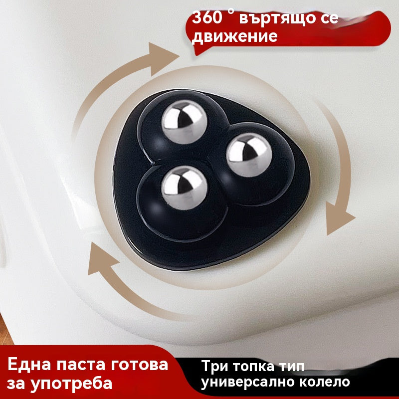 🔥Купете5, вземете 5 безплатно🔥🌟360° въртяща се ролка с товароносимост, универсална ролка за дома✅