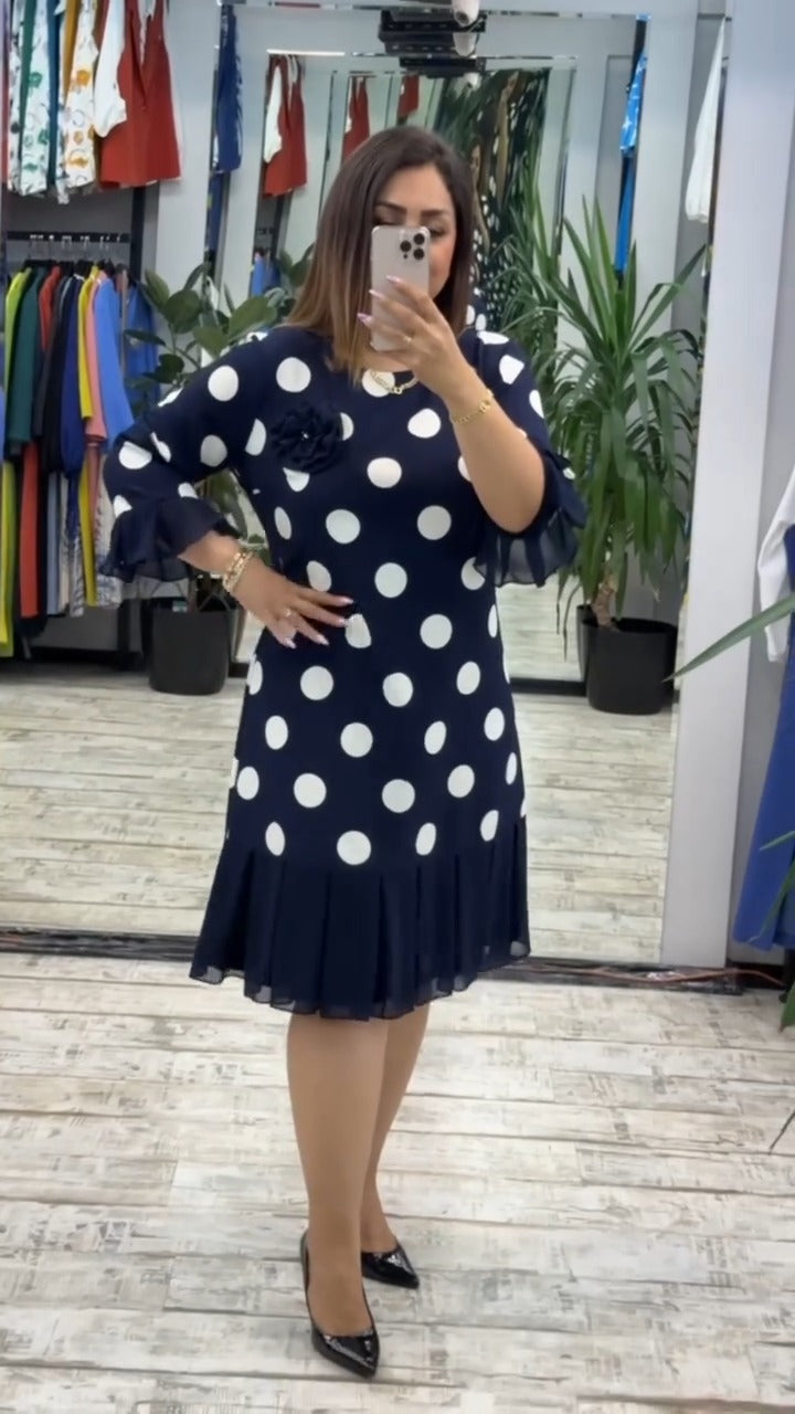 💟【S-5XL】👗 Нова модна рокля, класически дизайн, елегантна и семпла