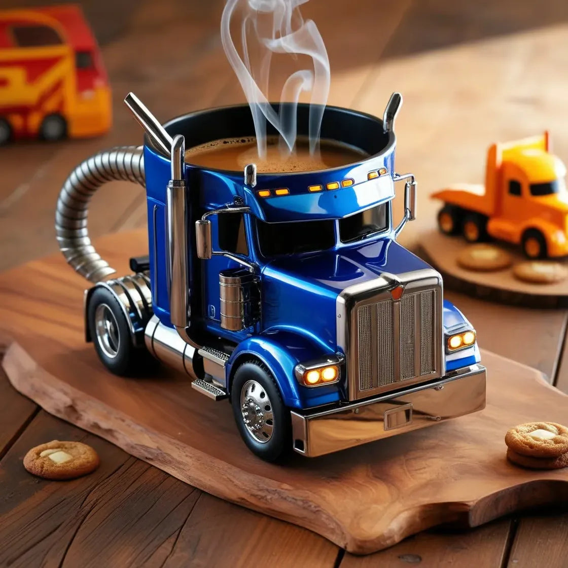 🚛Ръчно изработени чаши за кафе за камиони