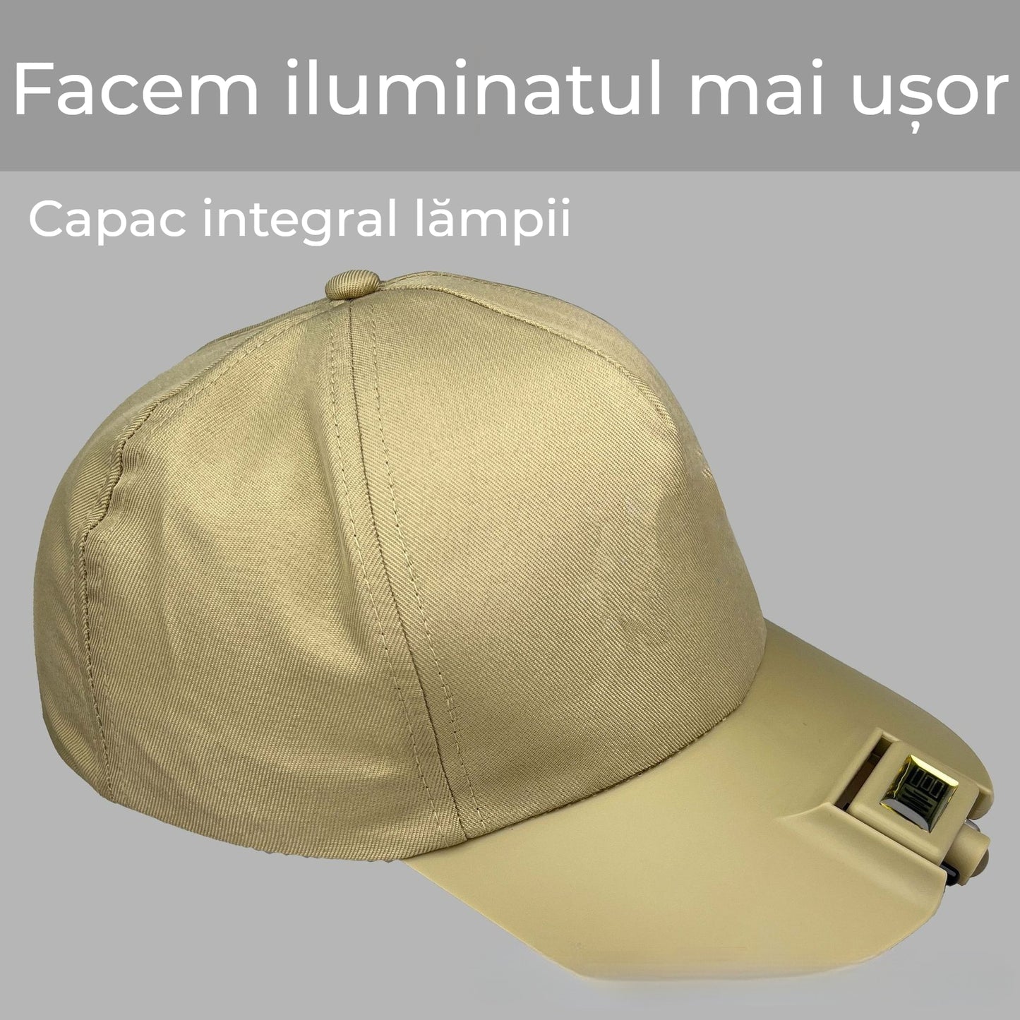 🧢🌙🔦🔥Вграден интелигентен LED капак за лампа, външна нощна светлина за риболов, лесна за зареждане и дълъг живот на батерията