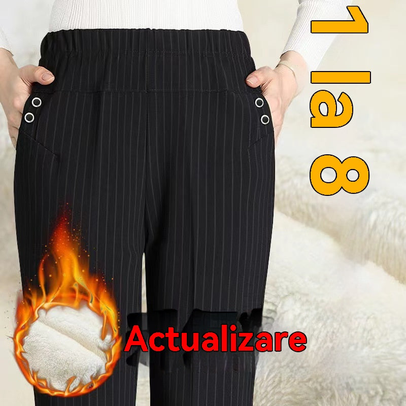👍👖 Прави панталони с големи размери, свободни, ежедневни, слим кройки【45-87,5 кг】