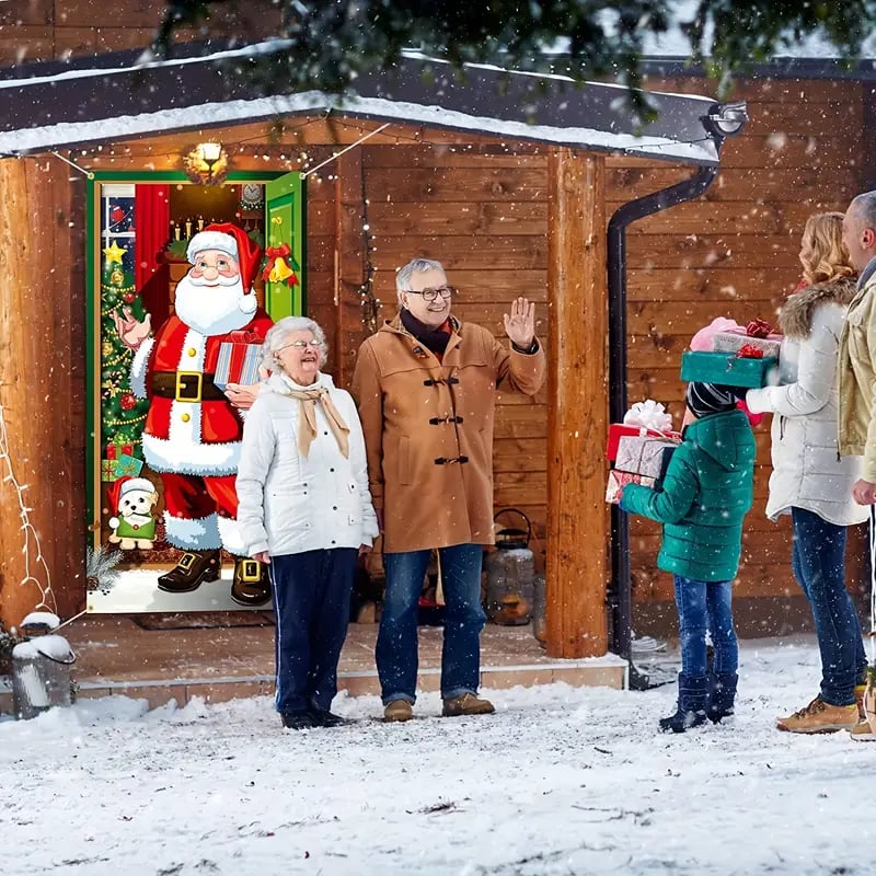 🎄Ранна коледна разпродажба: 50% отстъпка 🎅Коледни украси за врати🎅