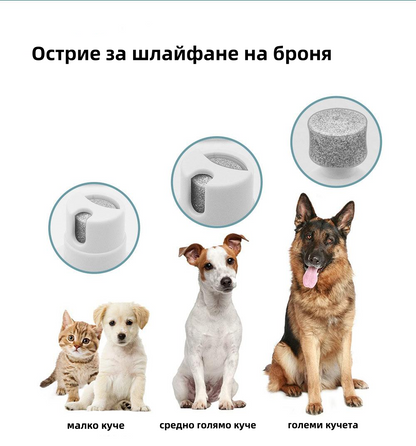 🔥【45% ОТСТЪПКА】🐕😺Комплект за груминг на кучета Lexflext 4 в 1✂️предназначен за грижа за домашни любимци