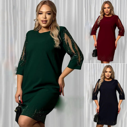 【S-5XL】Нова модерна и елегантна рокля
