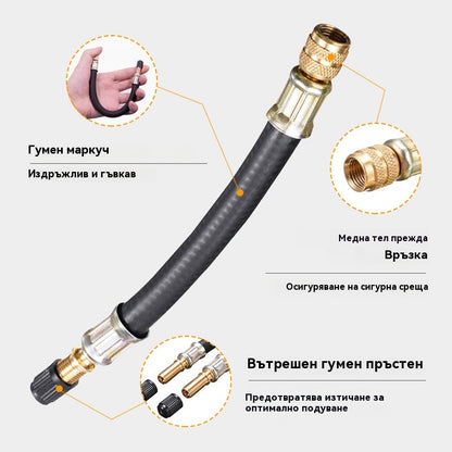 🚗【Купете 1, вземете 1 безплатно】Универсално гъвкаво удължение за вентил за гуми