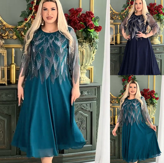 【S-5XL】🌸👗Нова елегантна рокля 2025