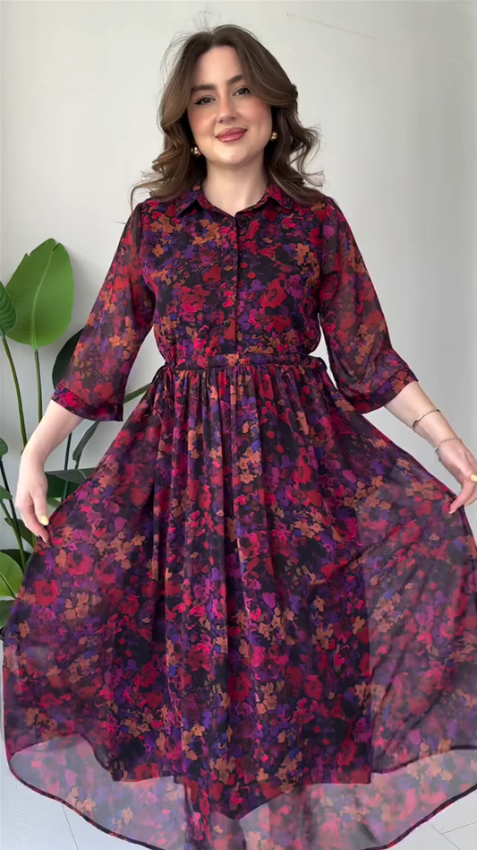 【S-5XL】Нова модна и елегантна рокля