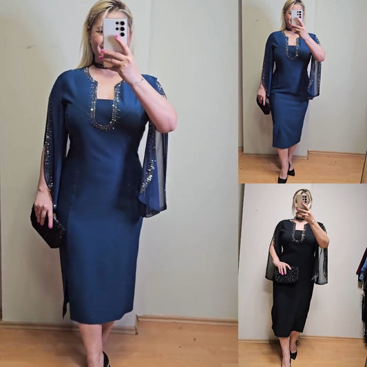 💥👗【S-5XL】Нова модна рокля, класически дизайн, елегантна и семпла