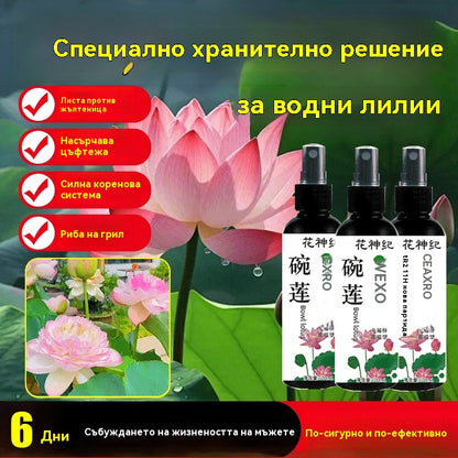 🌷【3 бутилки】 Разтвор за растителни торове, специален разтвор за водни лилии